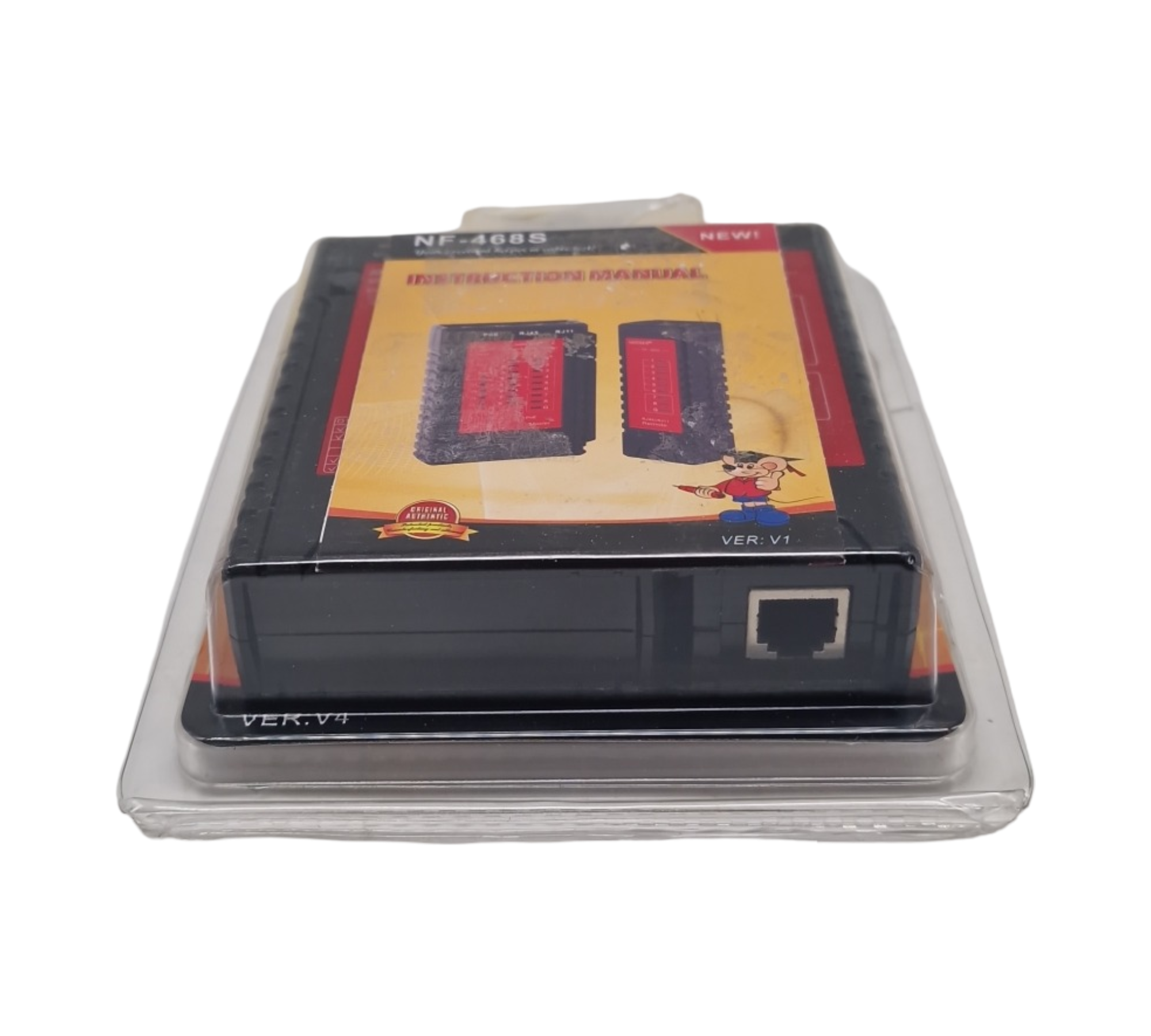 NOYAFA Netzwerkkabeltester RJ11 RJ12 RJ45 CAT5 CAT6 CAT7 STP UTP Kabeltester PoE-Tester Durchgangsprüfung