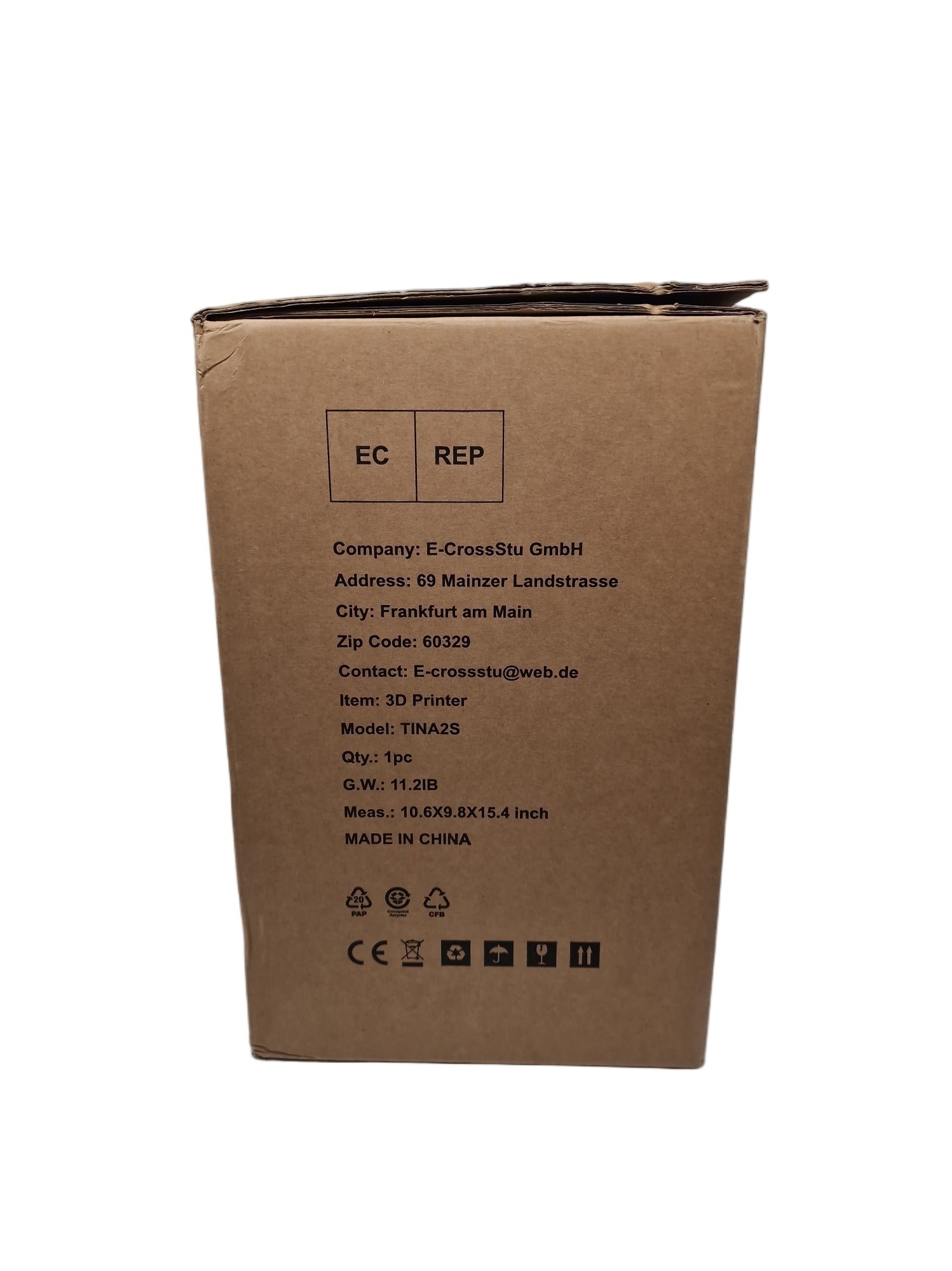 WEEFUN Tina2 S 3D-Drucker WiFi Cloud Auto-Nivellierung PEI