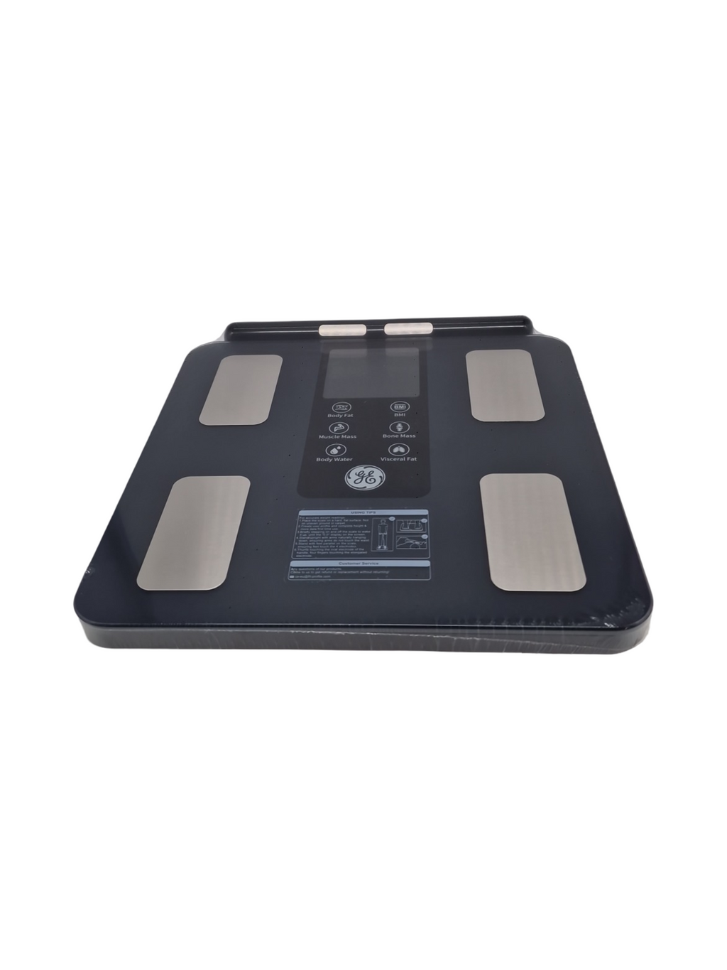 Smart Waage Personenwaage digital mit Körperfett Muskelmasse 8-Elektroden Handsensoren BMI