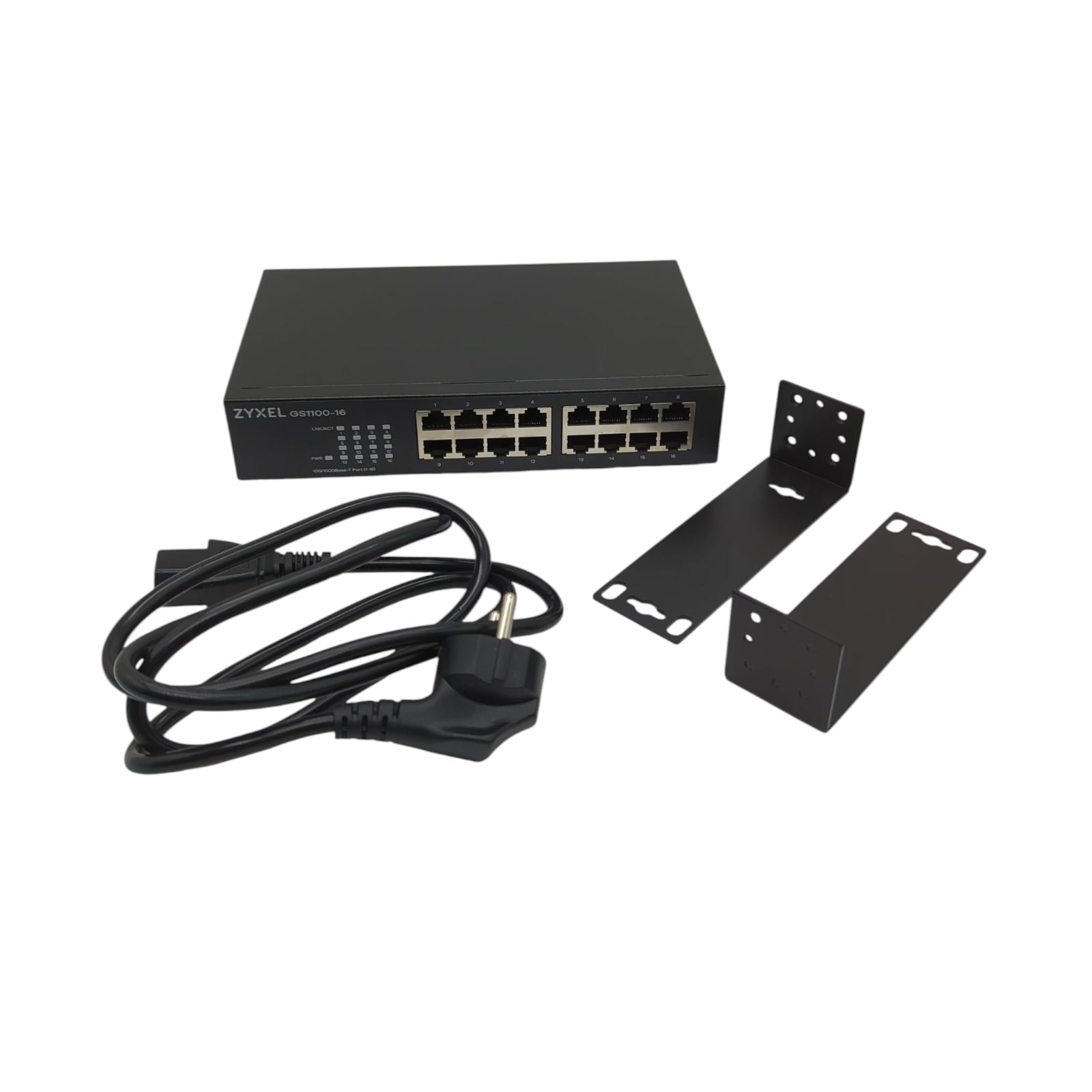 Zyxel GS1100-16v3 16-Port Gigabit Ethernet Switch Unmanaged Lüfterlos