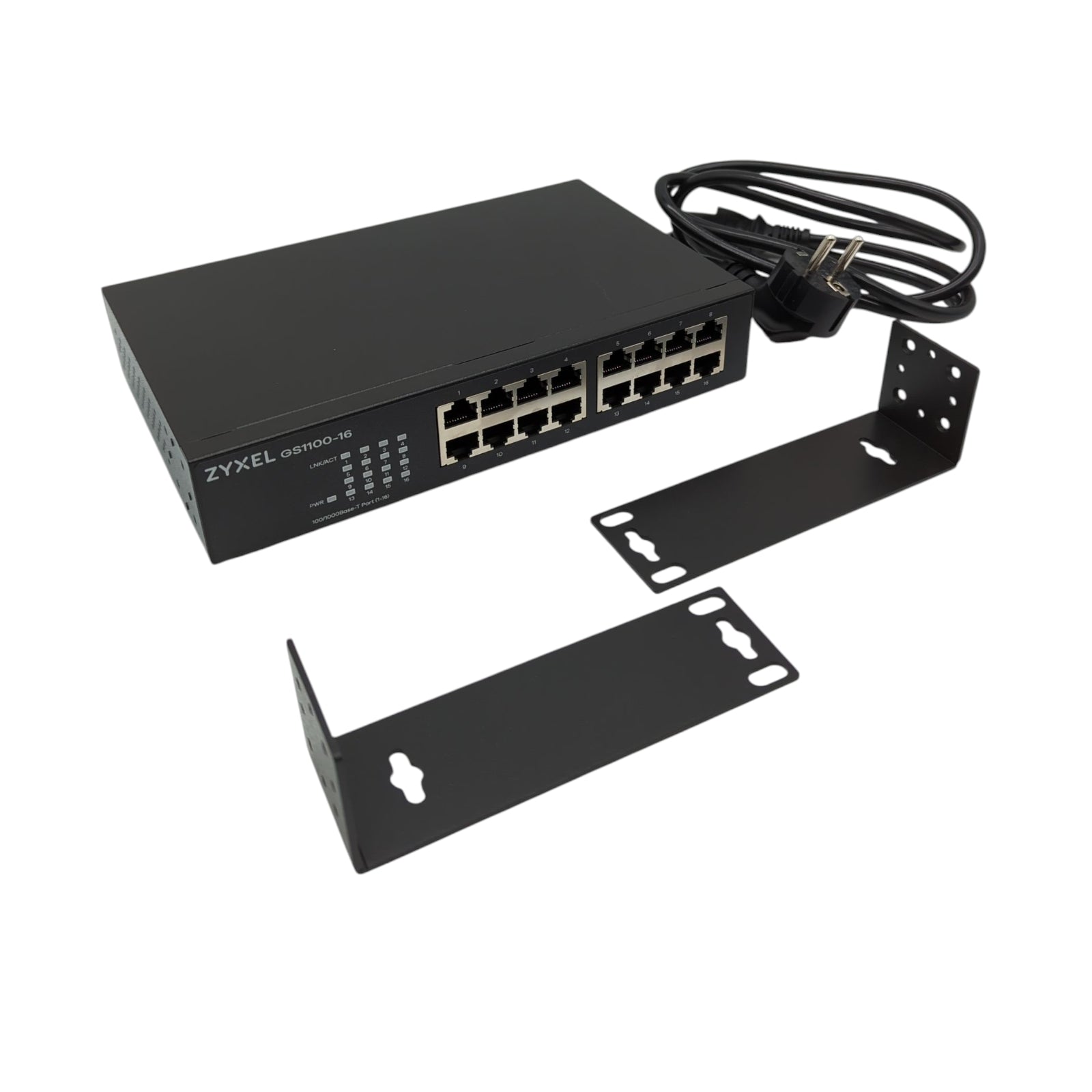 Zyxel GS1100-16v3 16-Port Gigabit Ethernet Switch Unmanaged Lüfterlos