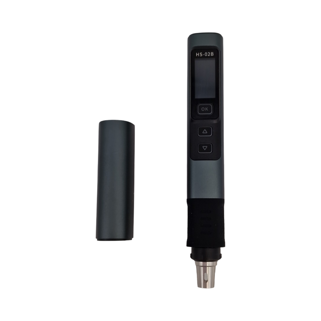 FNIRSI HS-02B Lötkolben-Set digital 100W 2S Schnellaufheizung 100–450°C 3 Temperaturgruppen 3x210 Lötspitzen kabelgebunden