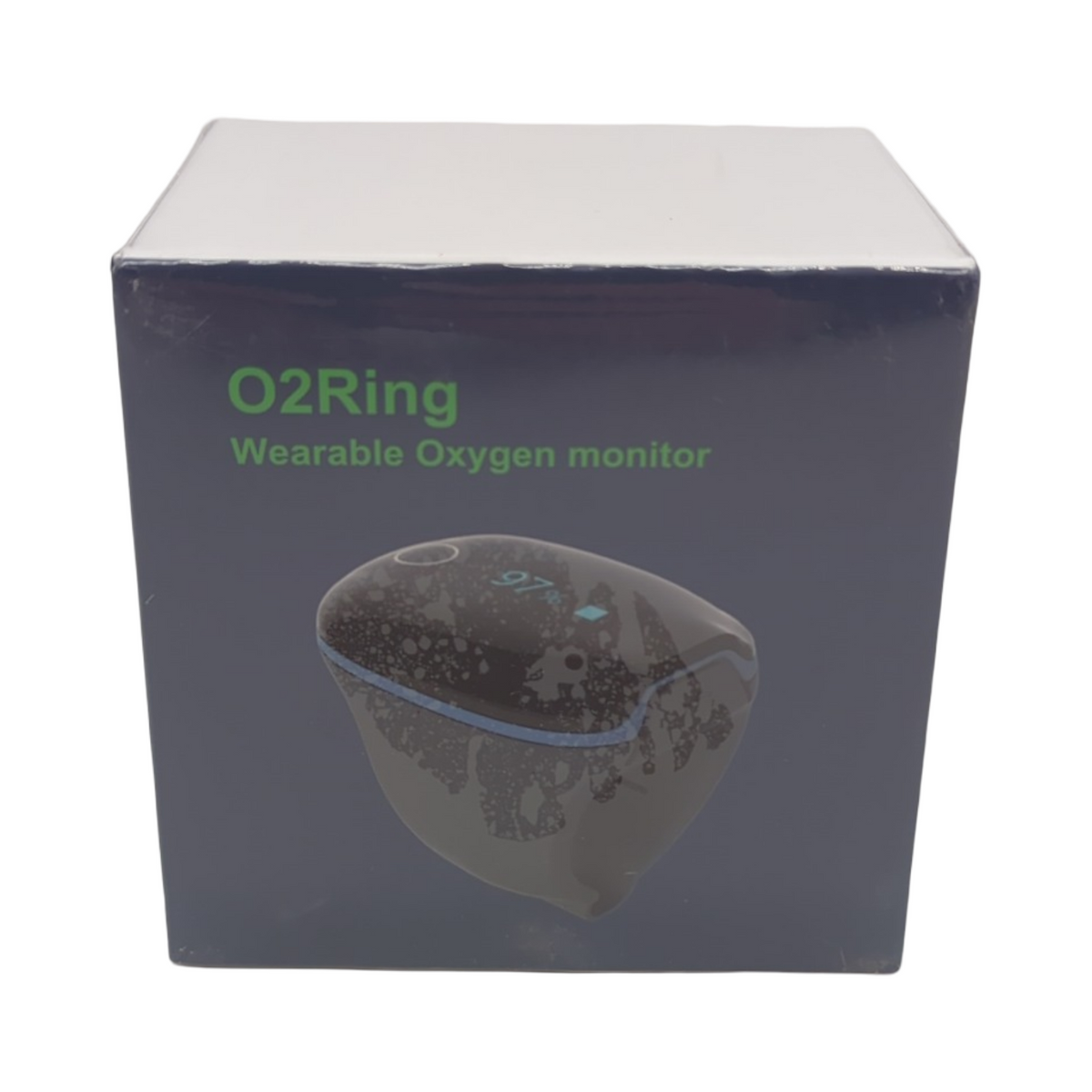 O2 Ring Pulsoximeter Fingertip Bluetooth Überwachung mit Alarm