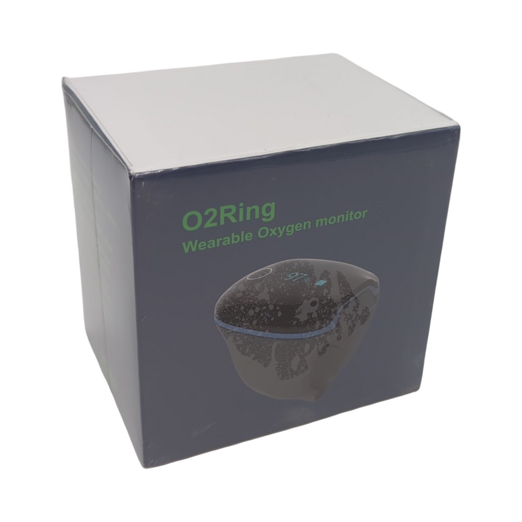 O2 Ring Pulsoximeter Fingertip Bluetooth Überwachung mit Alarm