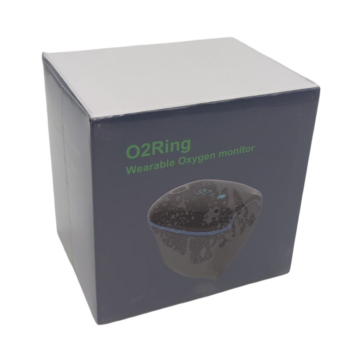 O2 Ring Pulsoximeter Fingertip Bluetooth Überwachung mit Alarm