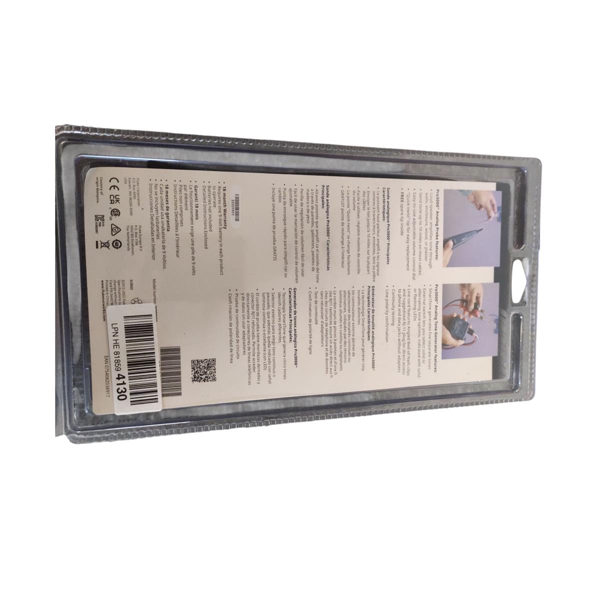 Fluke Networks Pro3000 Tonsignalgenerator und Sondensatz