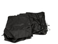 FEPITO 12 Pack Rucksäcke mit Kordelzug Riemen Tasche Schwarz