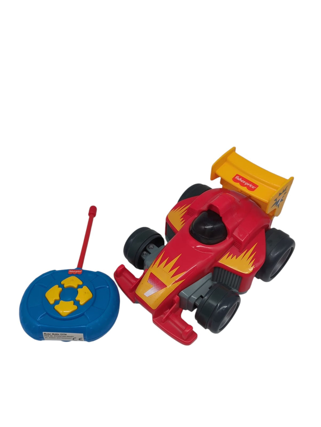 Fisher-Price Fernlenkflitzer Ferngesteuertes Auto Kinderspielzeug elektrisch ergonomische Fernbedienung ab 3 Jahre
