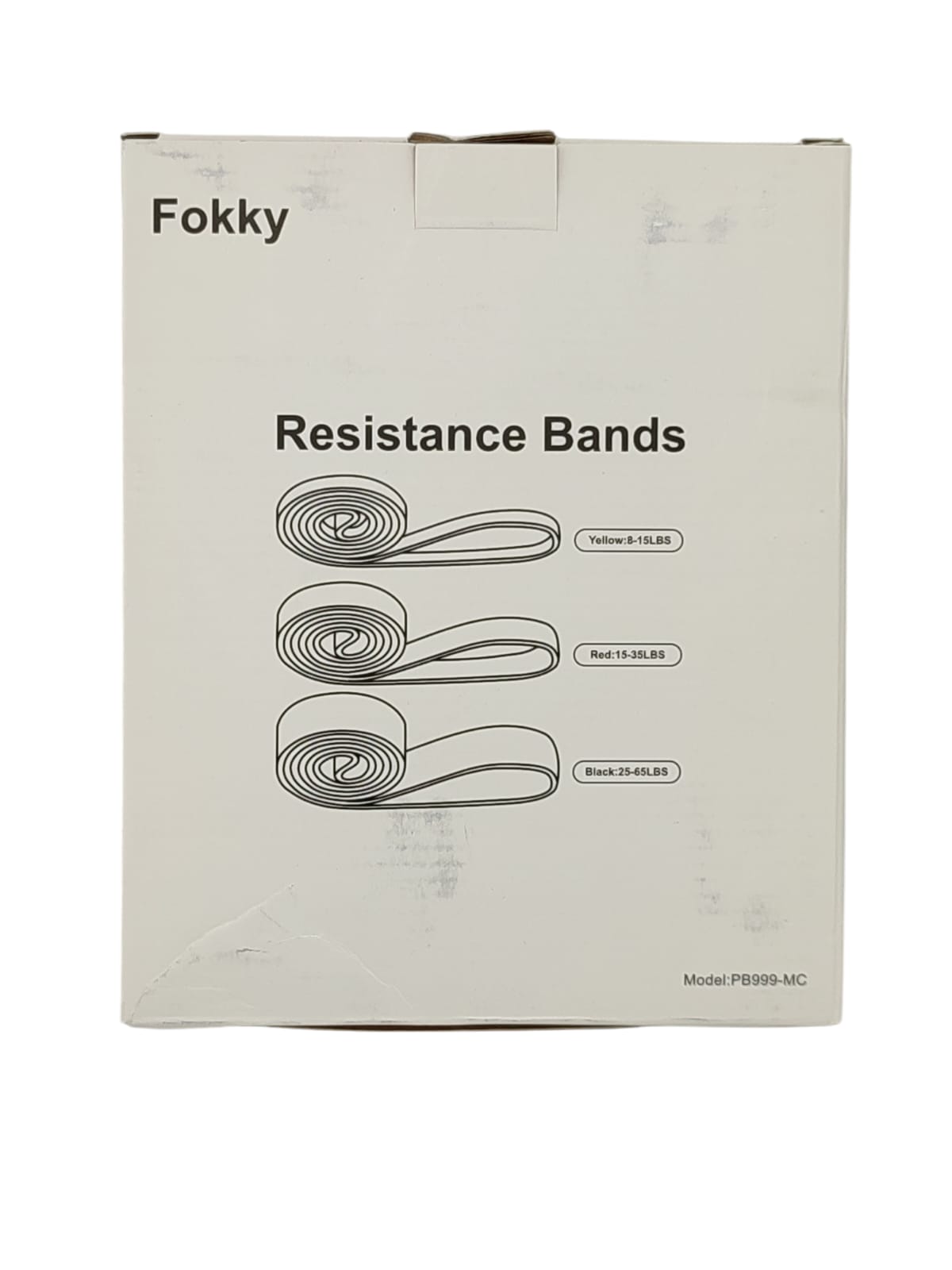 Resistance Bands Set Fitnessbänder mit 3 Widerstandsstufen mit Türanker Griffen