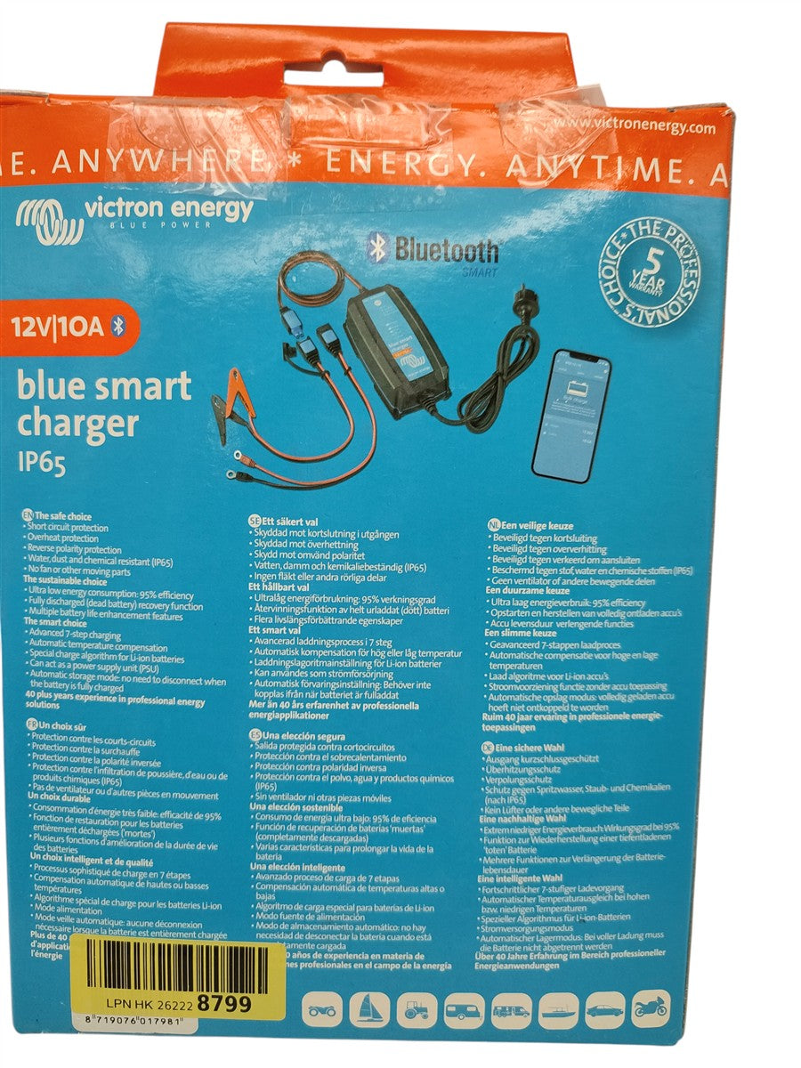 Victron Energy Blue Smart Batterieladegerät 12 V 10 A IP65 230 V