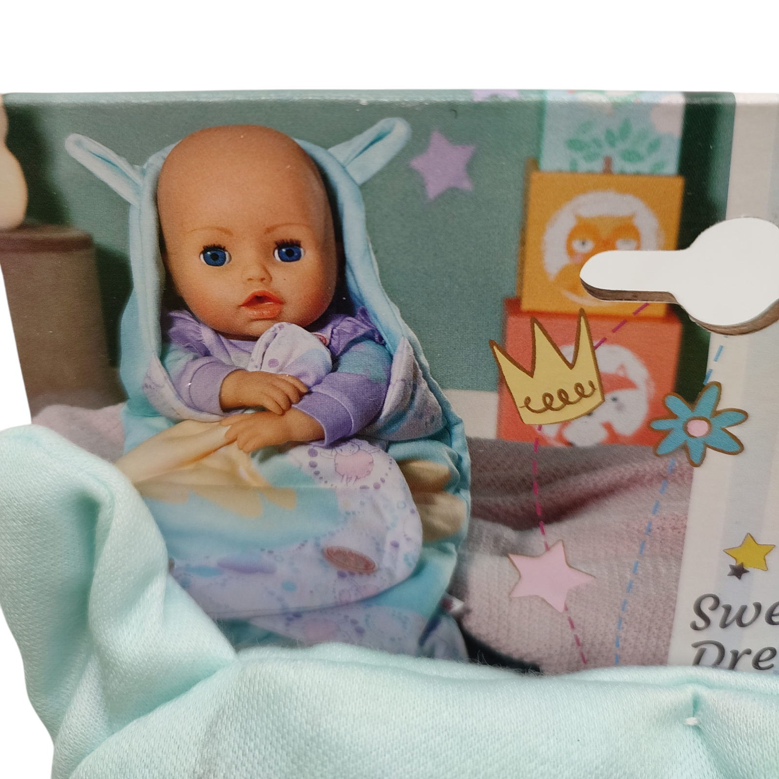 Baby Annabell Sweet Dreams Schlafsack, Decke für Puppen 36 und 43 cm