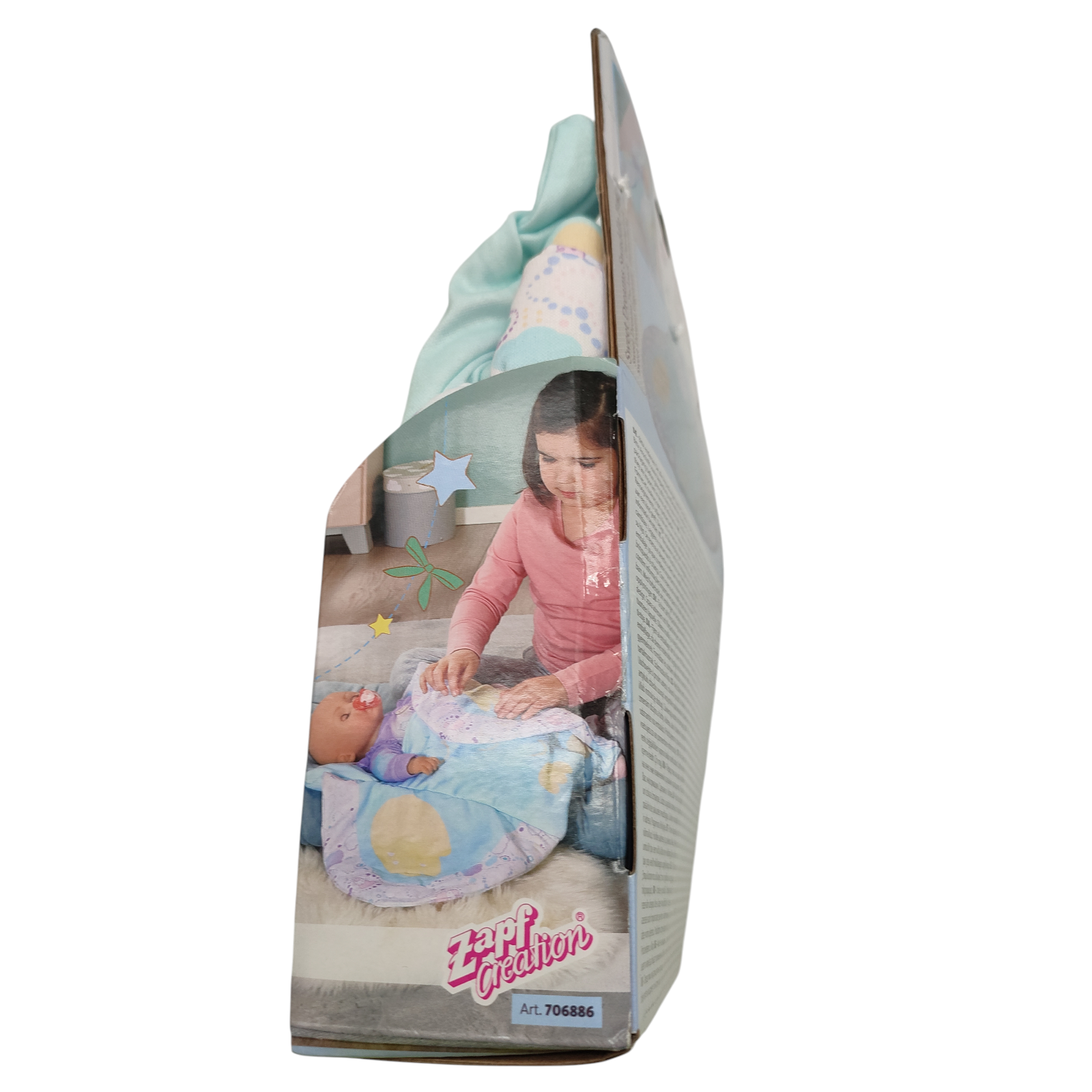 Baby Annabell Sweet Dreams Schlafsack, Decke für Puppen 36 und 43 cm