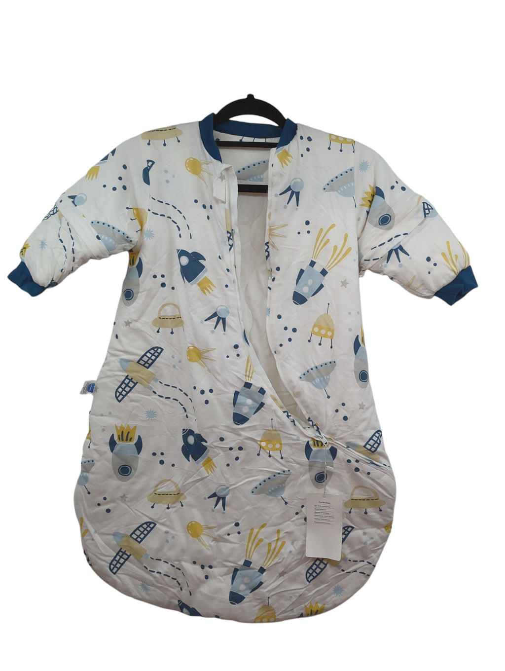 Chilsuessy Baby Winterschlafsack mit abnehmbaren Ärmeln, 80 g wattiert