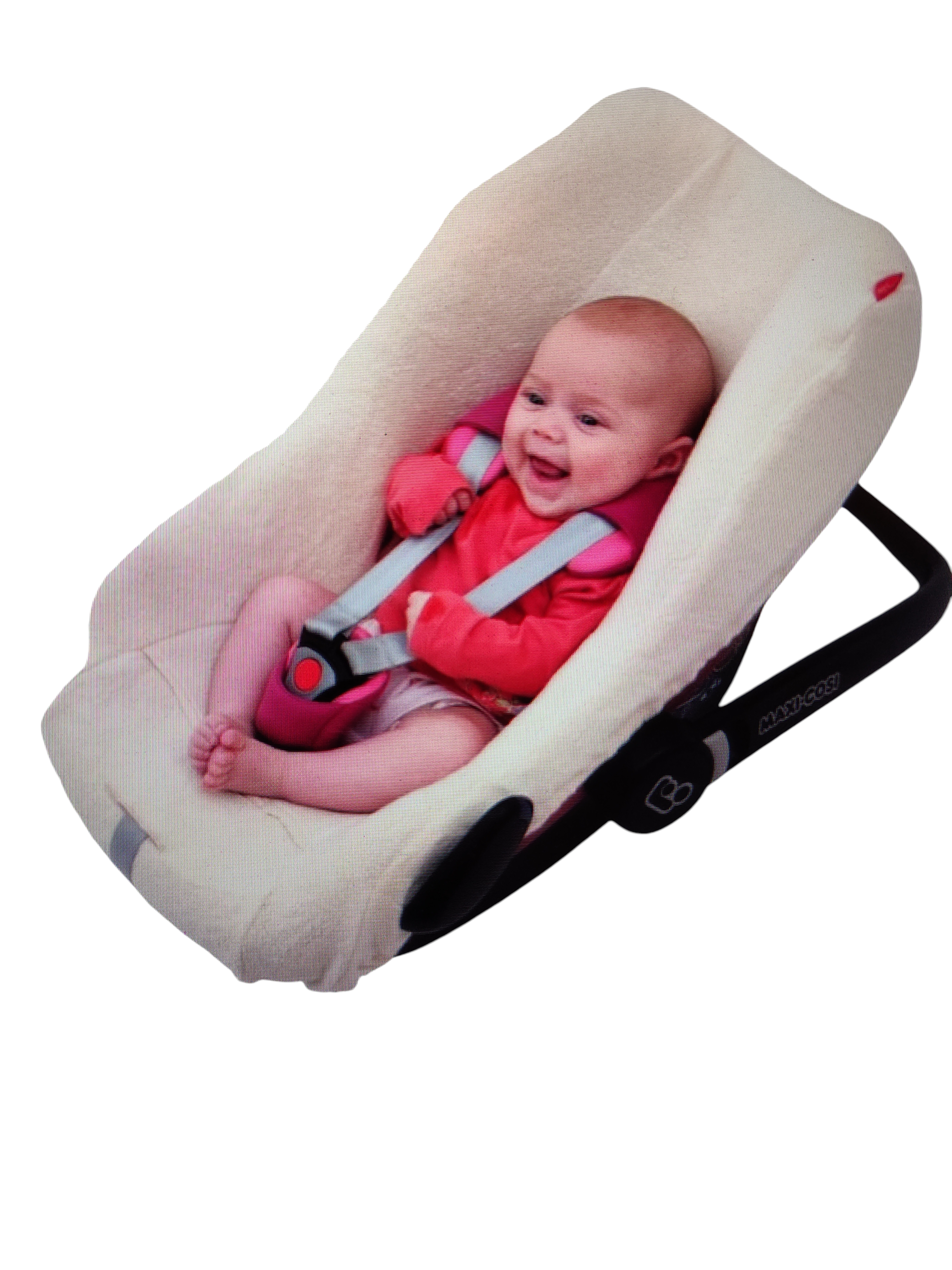 ByBoom Frottee Sommerbezug für Babyschale Autositz