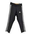 adidas Damen Tights 3/4 D2M Regular-Rise 3 Streifen Größe 2XS