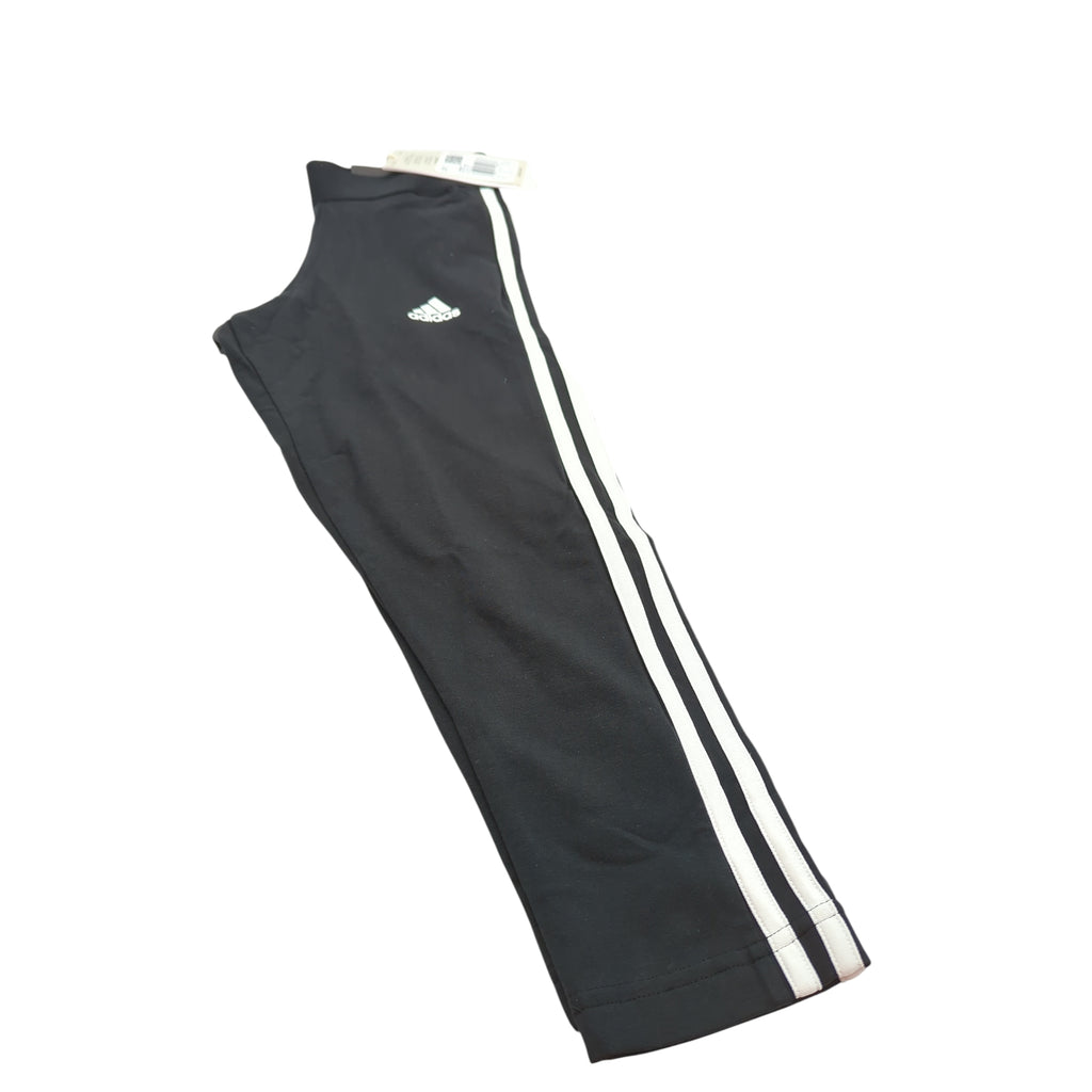 adidas Damen Tights 3/4 D2M Regular-Rise 3 Streifen Größe 2XS
