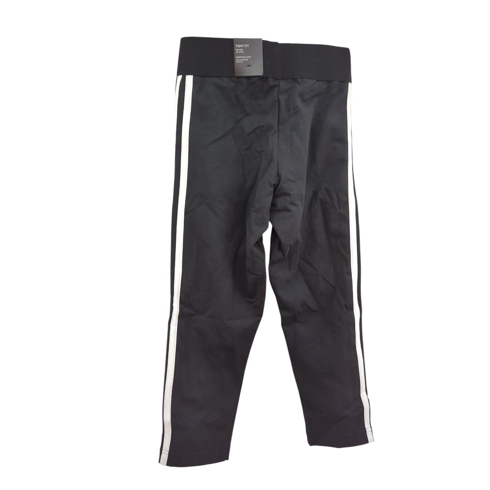 adidas Damen Tights 3/4 D2M Regular-Rise 3 Streifen Größe 2XS