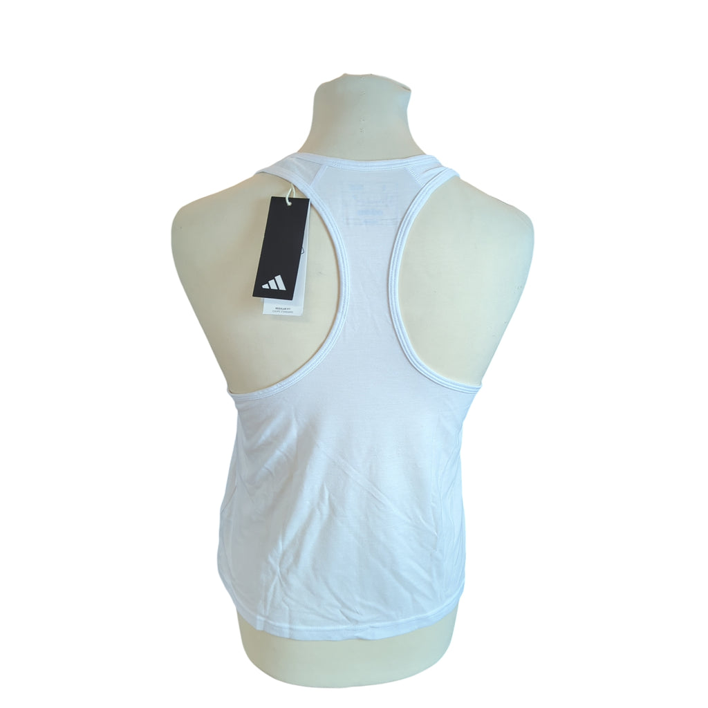 adidas Damen Workout Essentials Tanktop minimalem Branding Größe S