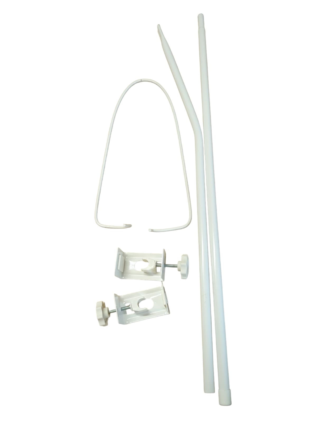 Domiva Single Arm for Bed Height 152 cm White