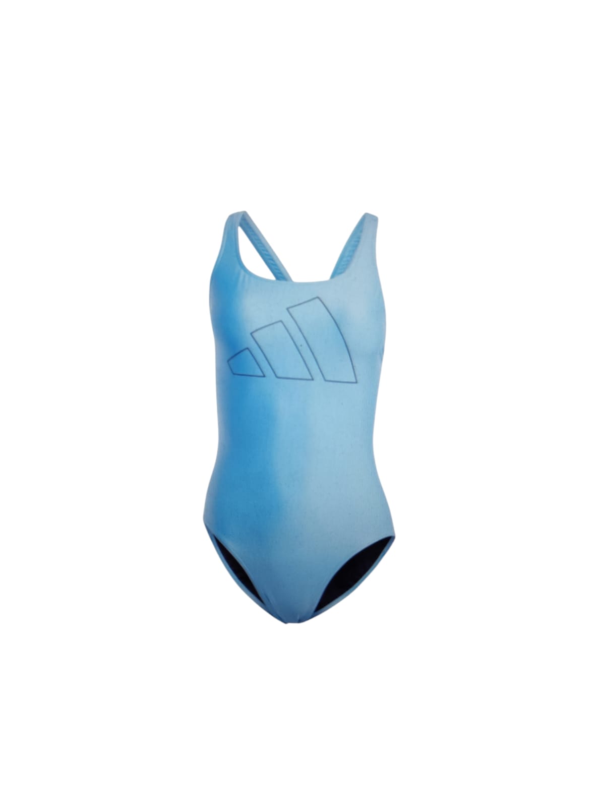 adidas Big Bars Damen Badeanzug Sport Schwimmanzug Größe 40 Blau