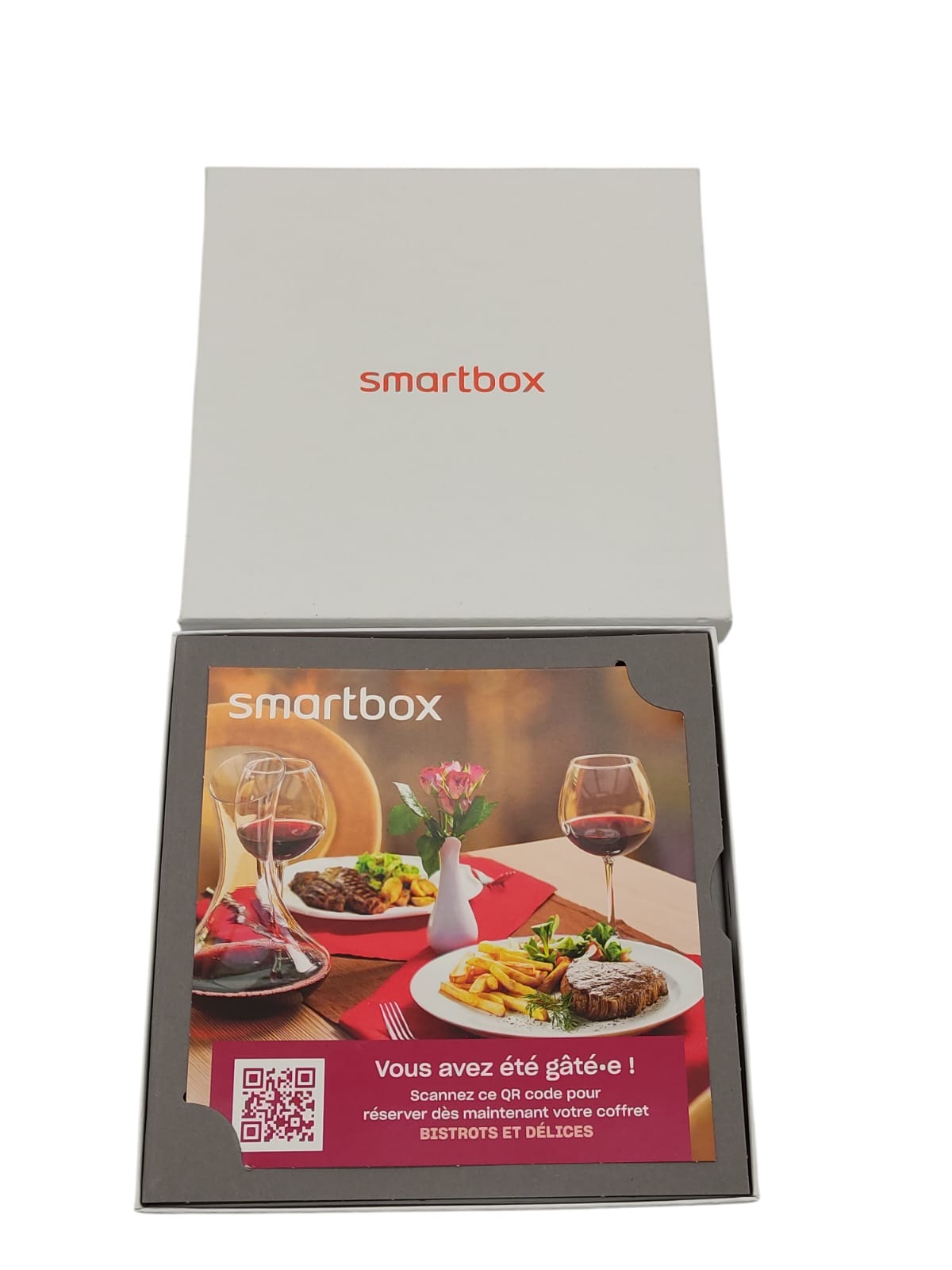 SMARTBOX Gift Box Dinner for Two Men Women Couples
