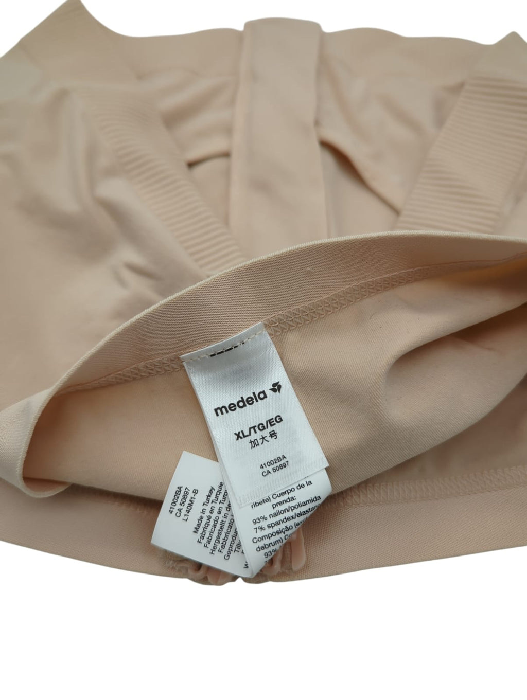 Medela Abpump Bustier freihändig beige Größe XL