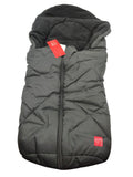 Kaiser 6534725 Kuschelsäckchen Fleece schwarz Schalensitz Gruppe 0