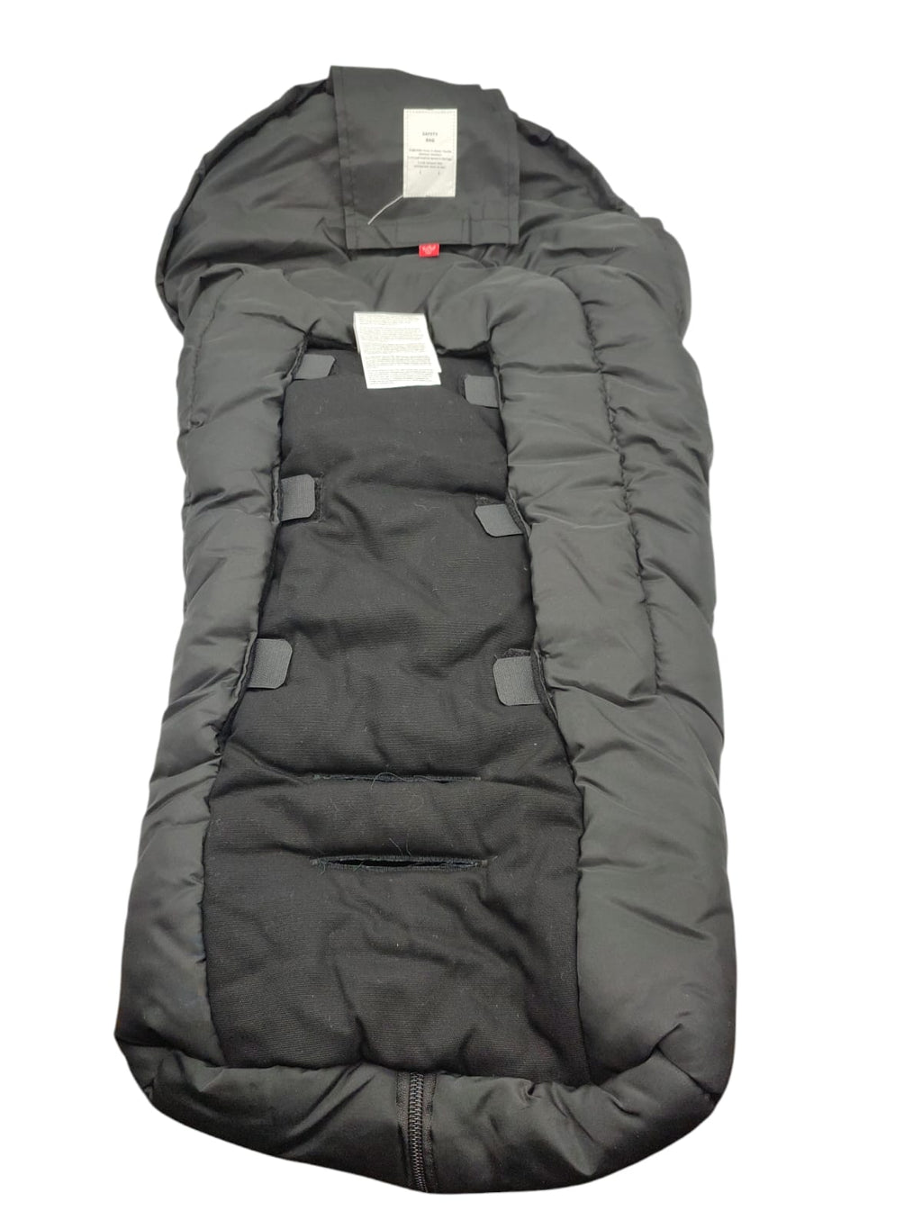 Kaiser 6534725 Kuschelsäckchen Fleece schwarz Schalensitz Gruppe 0