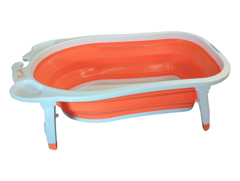 Foppapedretti Soffietto Baby-Badewanne für Babys bis 15 kg orange