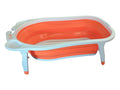 Foppapedretti Soffietto Baby-Badewanne für Babys bis 15 kg orange