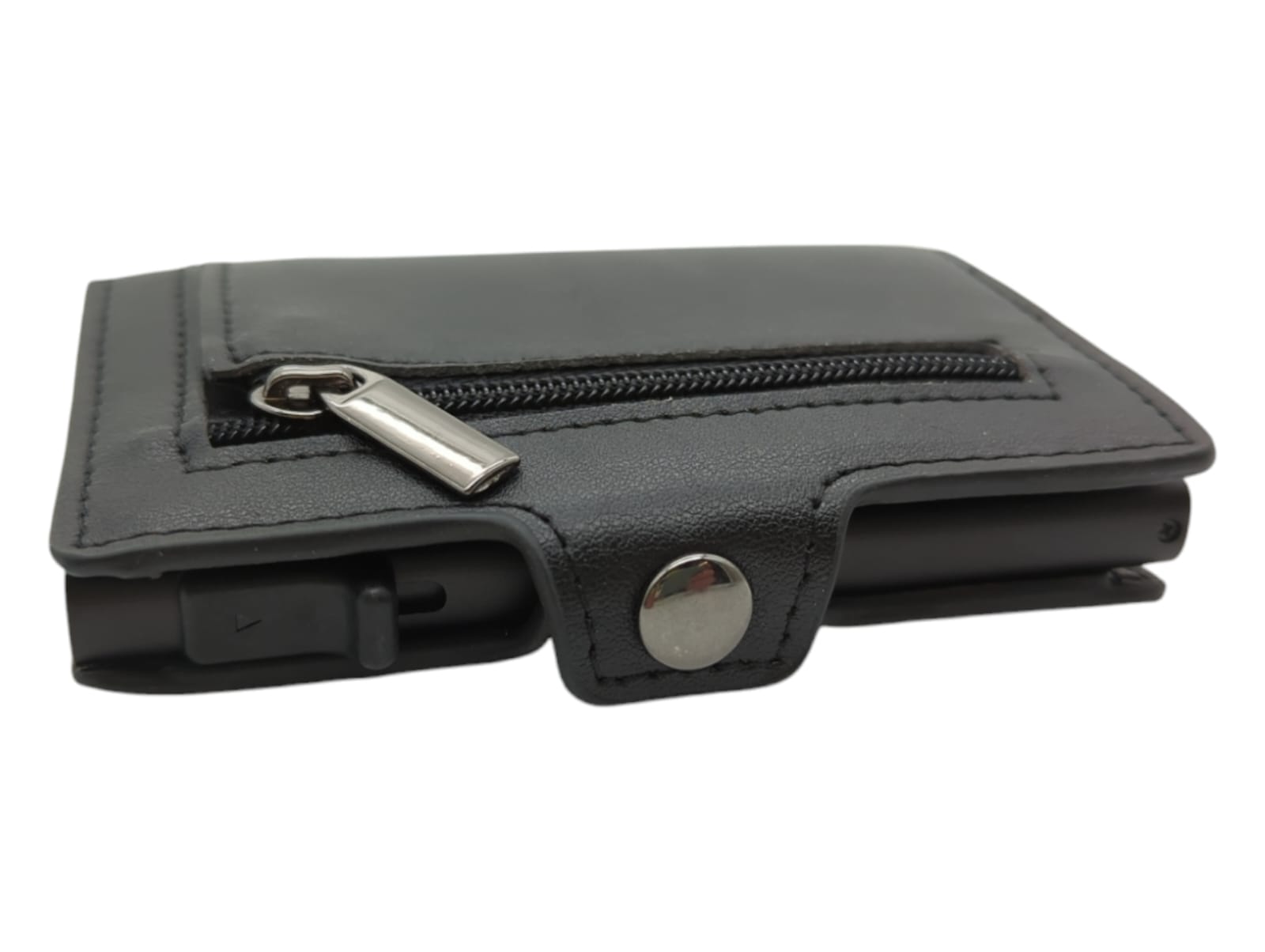 Teehon Herren Geldbörse Slim Wallet RFID Schutz Münzfach Schwarz
