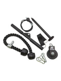 Roar Pulley Riemenscheibensystem aus schwarzem Aluminium