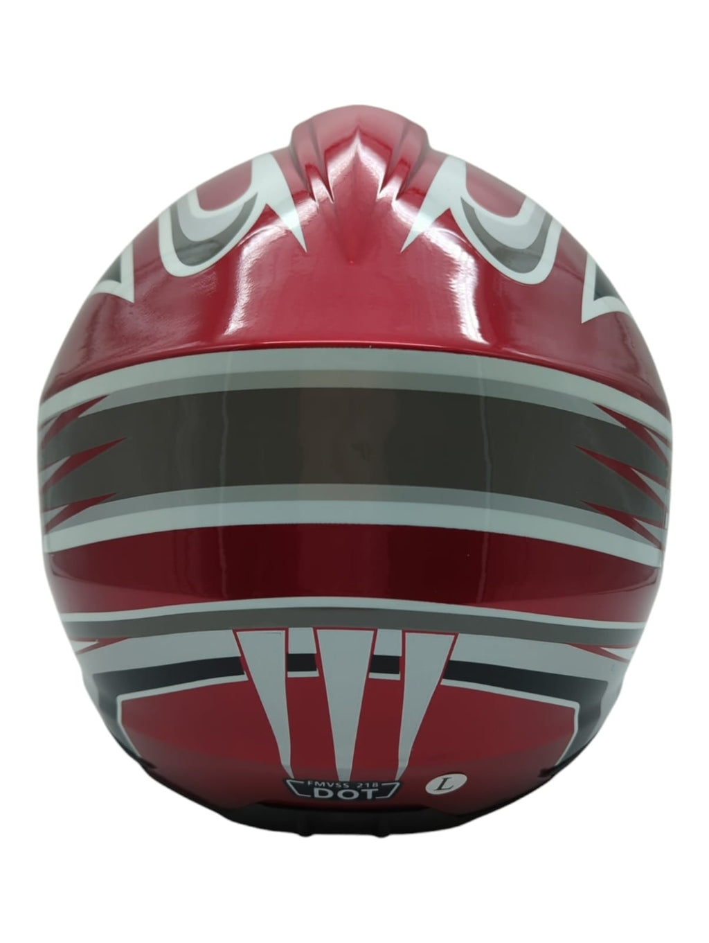Samger DOT Jugend Offroad Motocross Helm rot Größe L