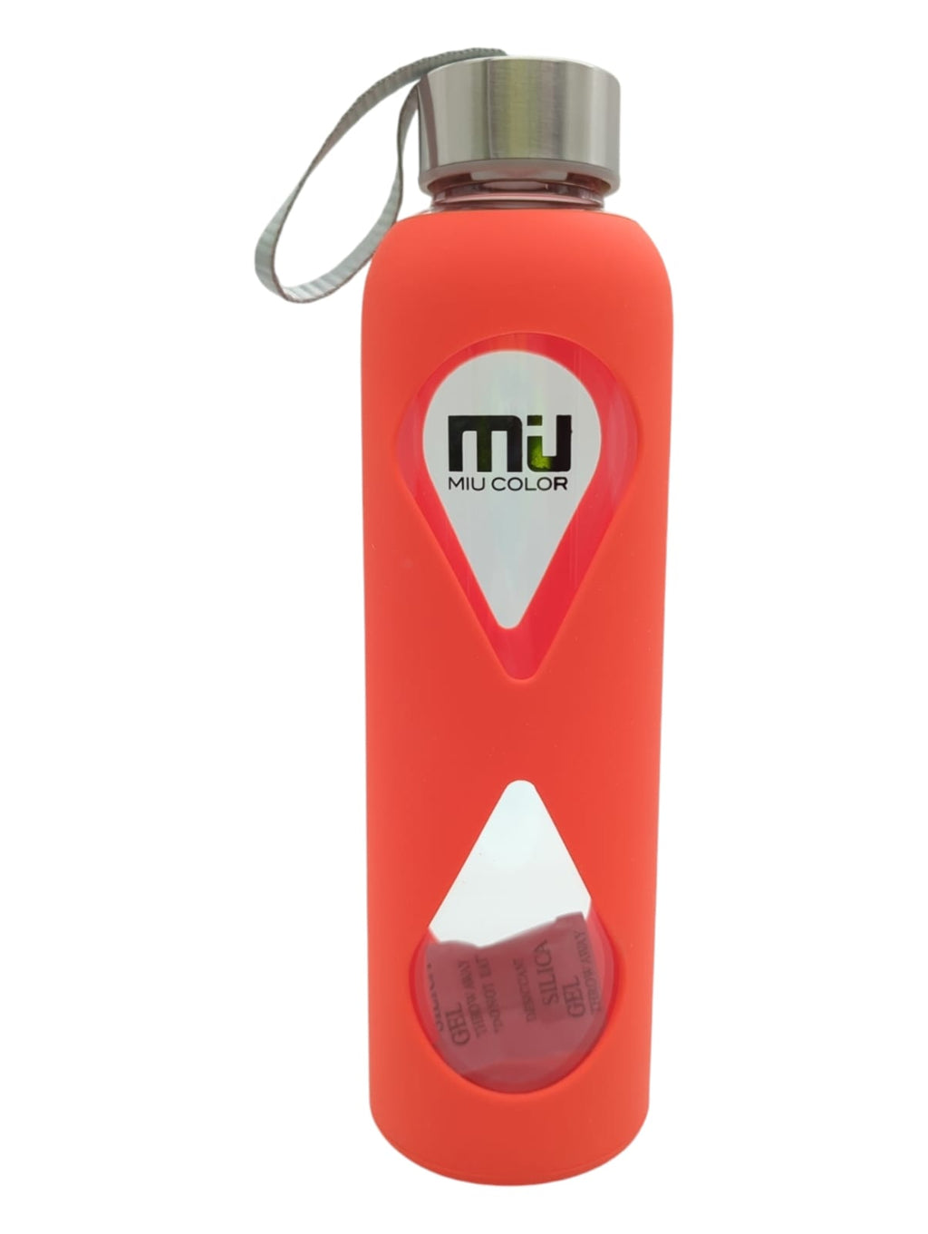 MIU COLOR Trinkflasche Glas 550 ml orange