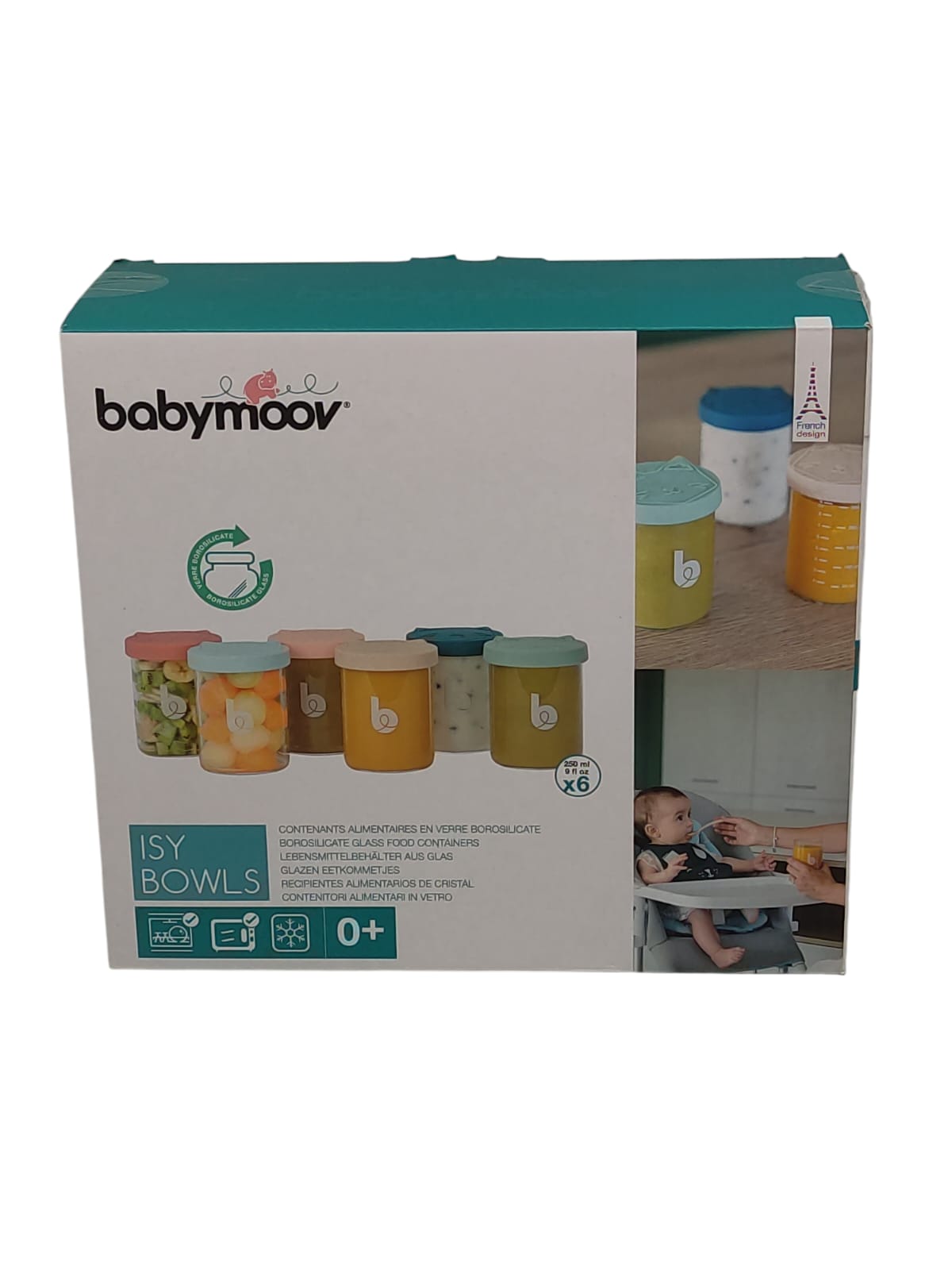 Babymoov ISY BOWLS Behälter für Babynahrung 6x 250ml