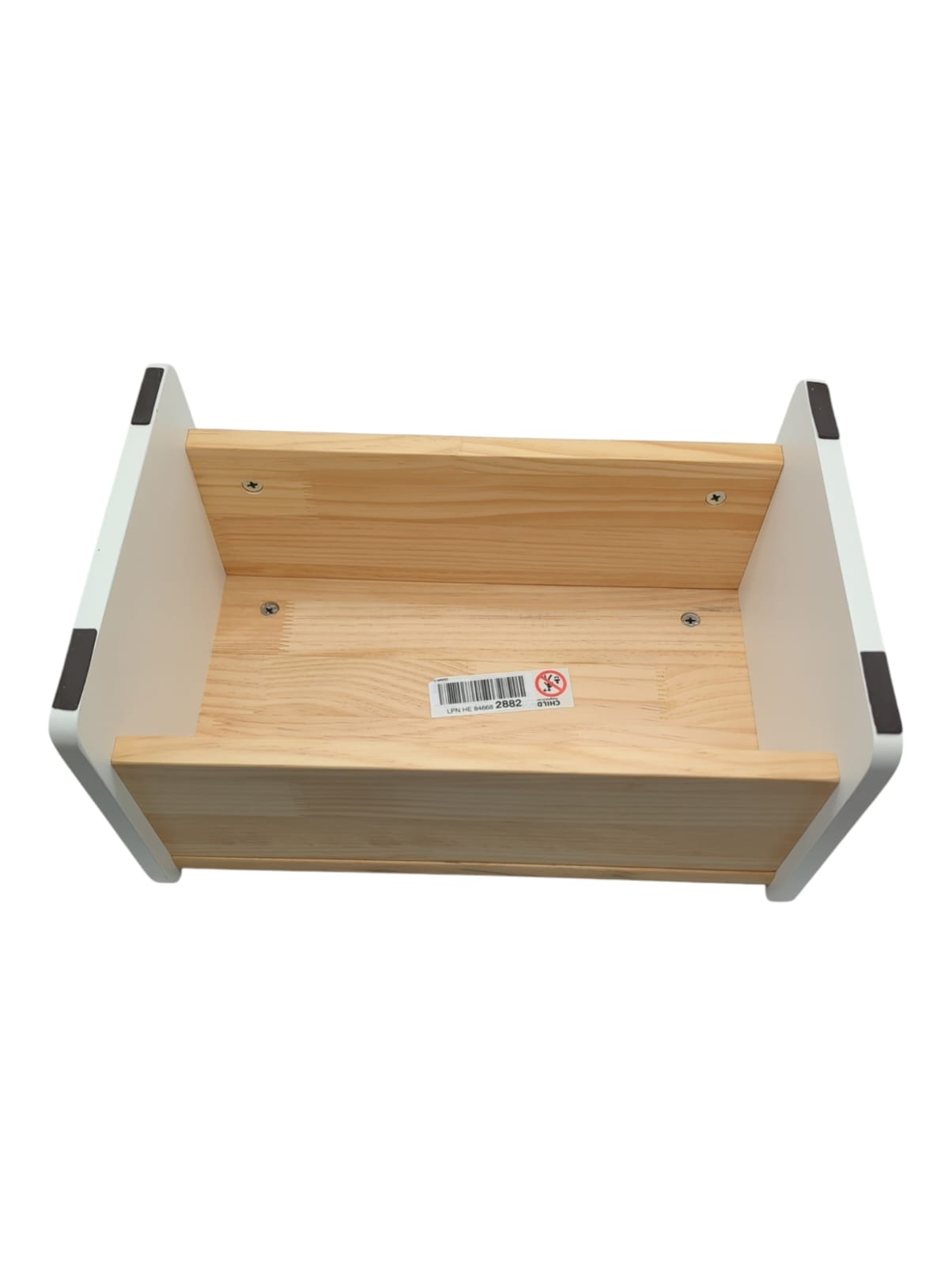 CHILDHOME 2-in-1 Tritthocker Holztritt Kinderschemel 35 x 23 x 18 cm