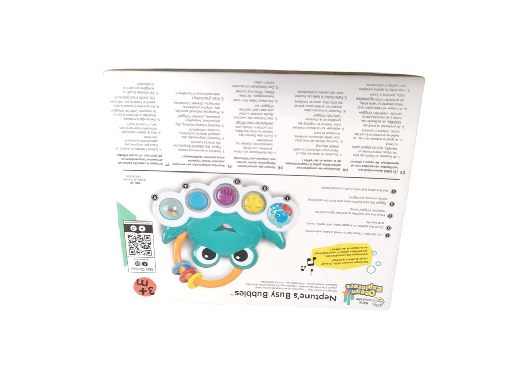 Baby Einstein Ocean Explorers Neptune’s Busy Bubbles Babyspielzeug ab 3 Monaten
