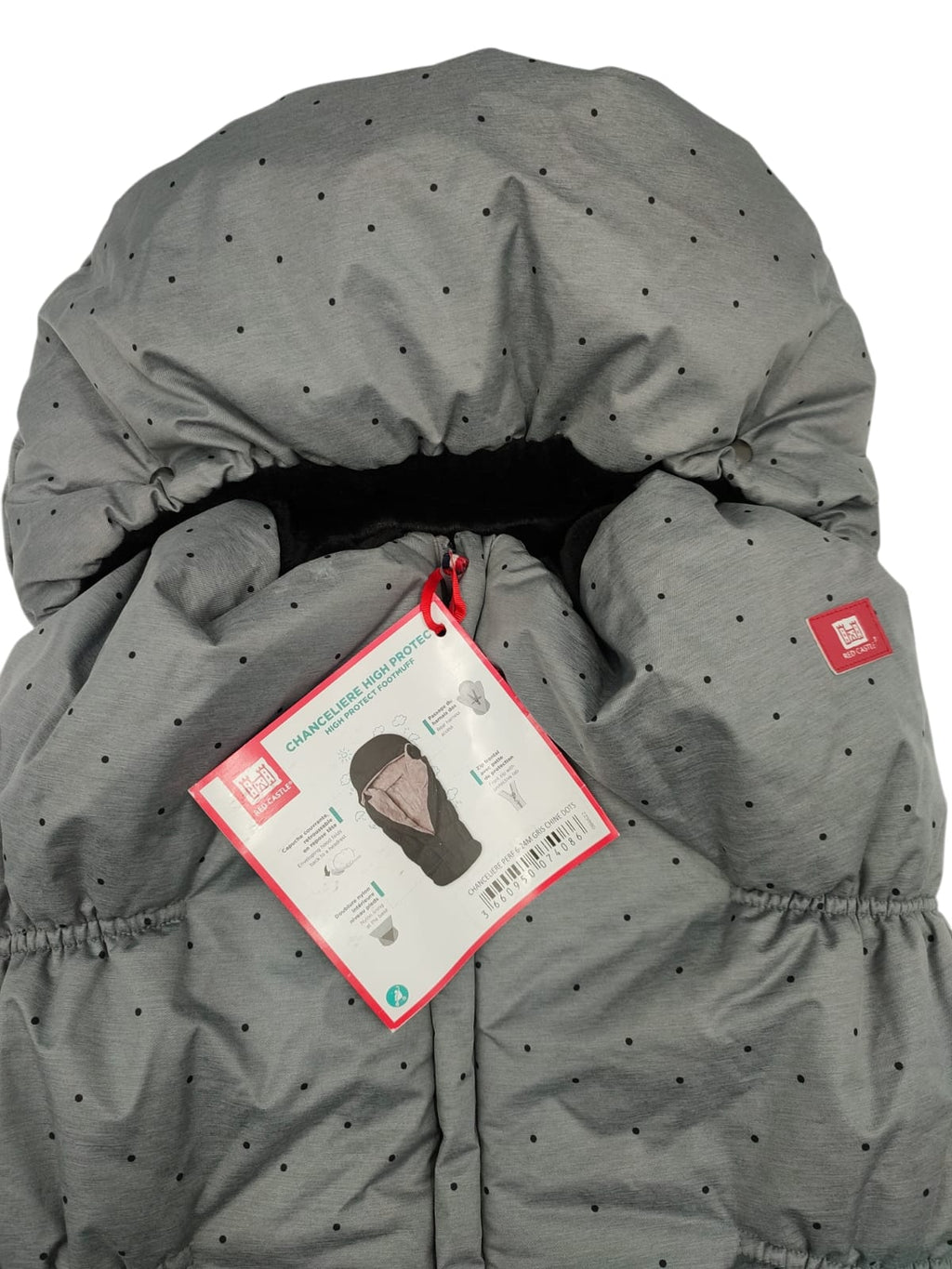 Red Castle 084622 Universal Fußsack für Babys Winter grau