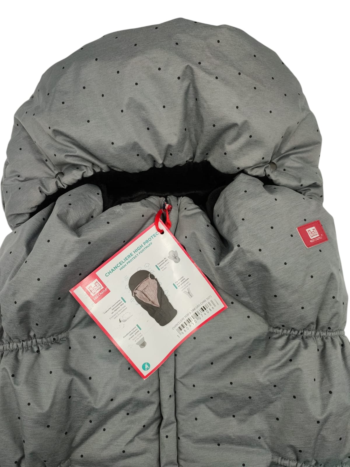 Red Castle 084622 Universal Fußsack für Babys Winter grau