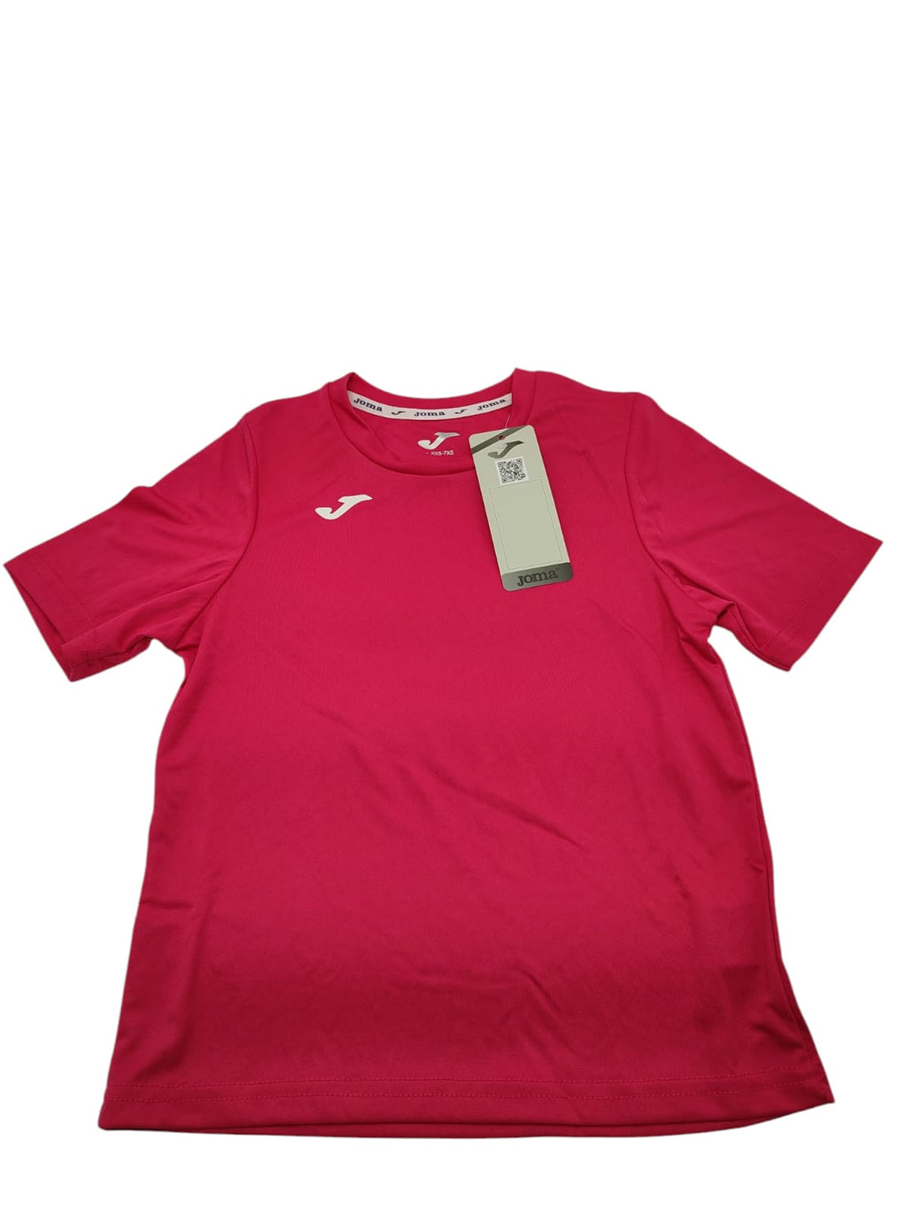 Joma Men's Short Sleeve Sports T-Shirt Fuchsia 8XS/7XS