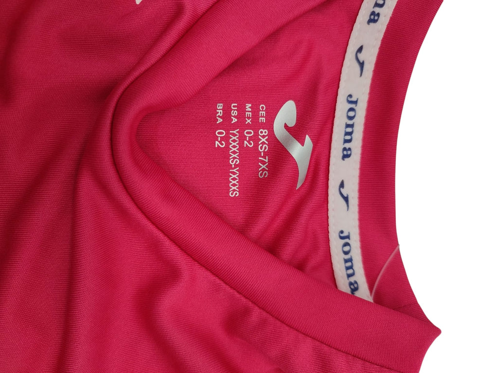 Joma Men's Short Sleeve Sports T-Shirt Fuchsia 8XS/7XS