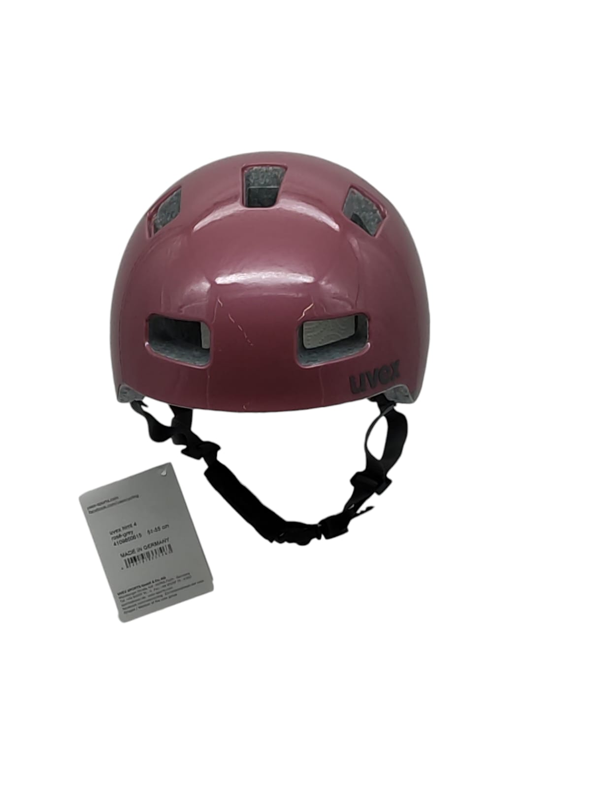 uvex hlmt 4 Kids' Bike Helmet Rose Grey 51–55 cm