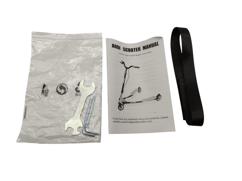 AOODIL Swing Scooter 3 Räder faltbar verstellbar Kinder Erwachsene