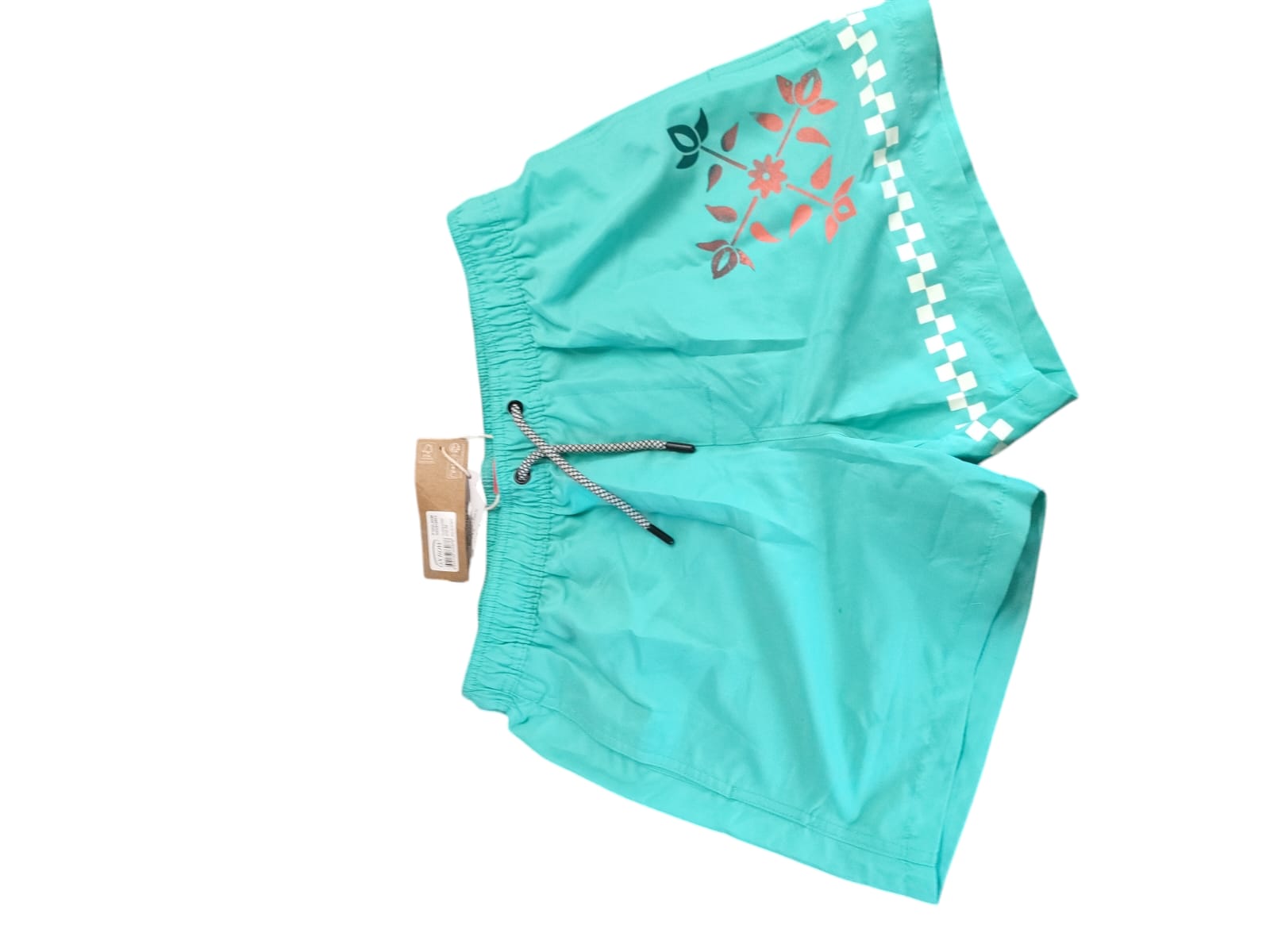 OXBOW P1VOLDOM Badeshorts bedruckt Türkis Gr.32
