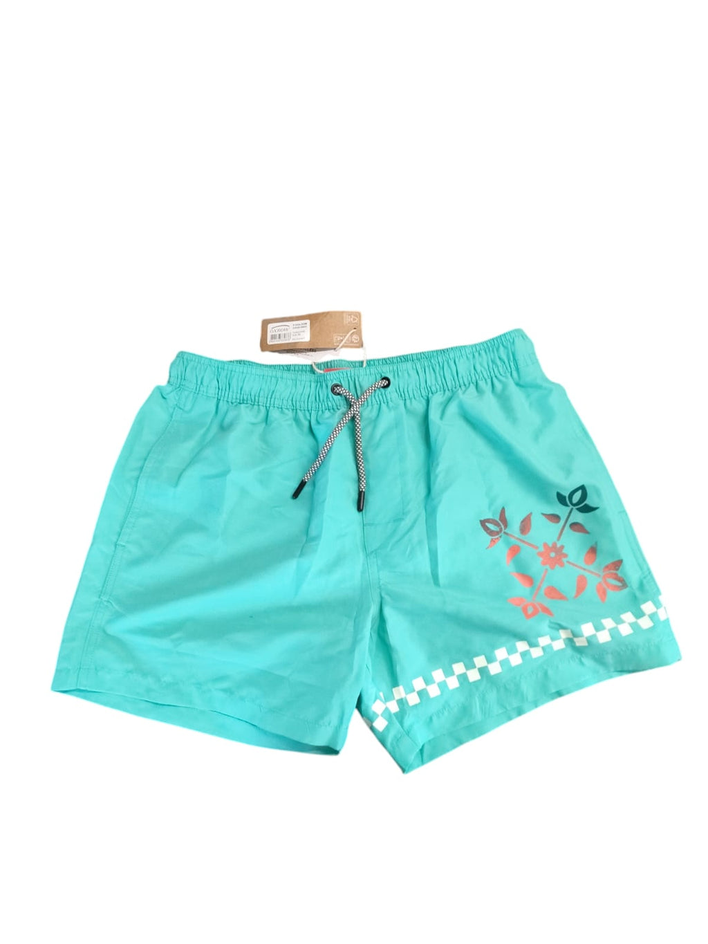 OXBOW P1VOLDOM Badeshorts bedruckt Türkis Gr.32