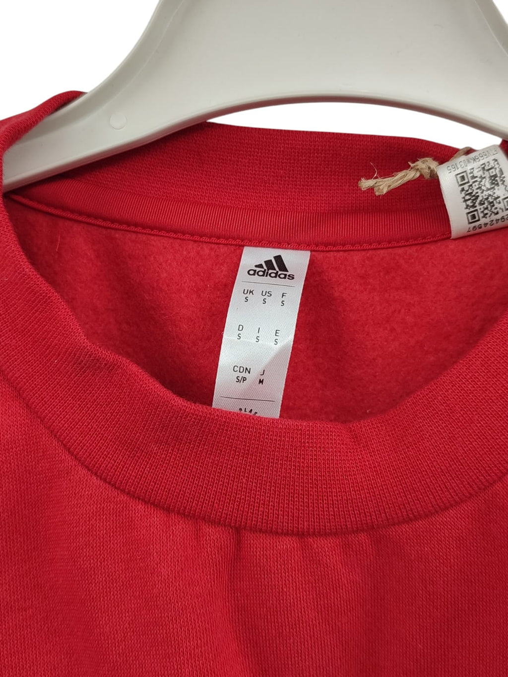 adidas Herren Team Power Hoodie rot Gr. S