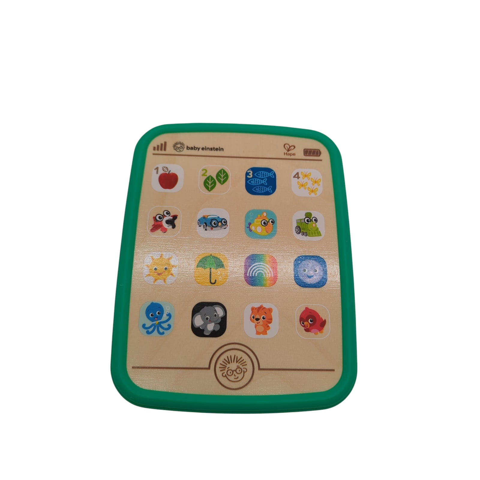 Hape E11778 Baby Lerntablet für Kleinkinder ab 6 Monate