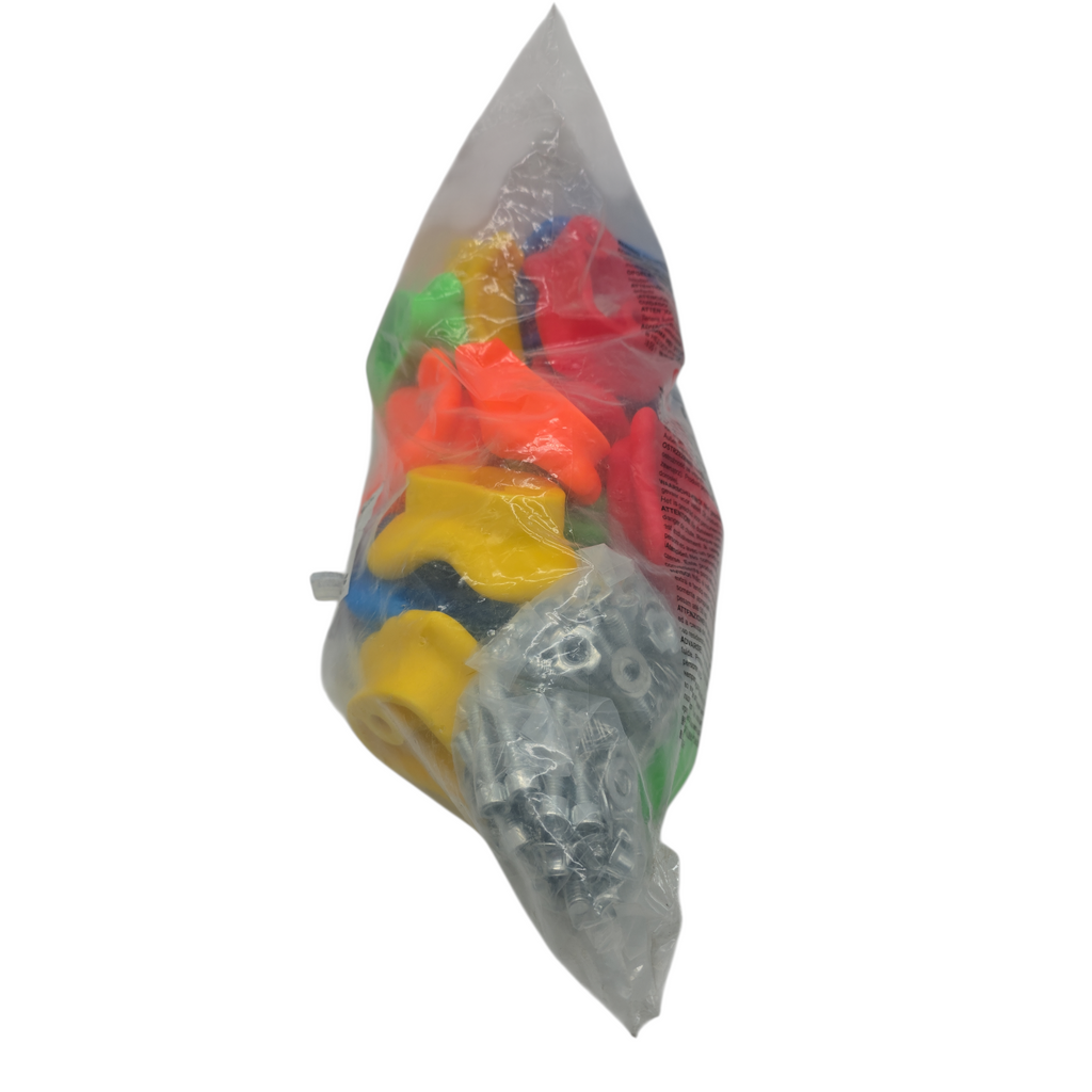 GO!elements Klettergriffe Kinder 15 Stück bunt Outdoor Indoor