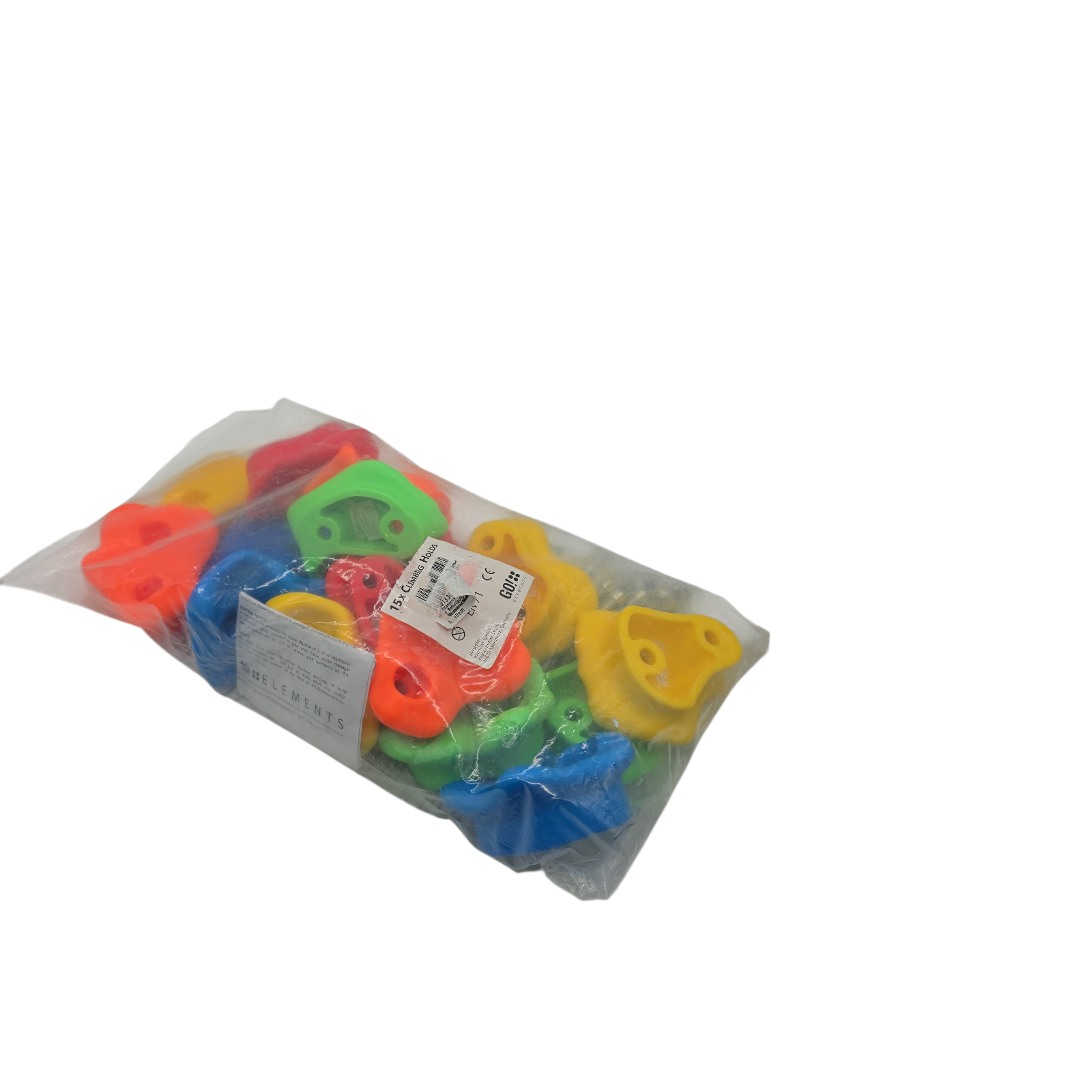 GO!elements Klettergriffe Kinder 15 Stück bunt Outdoor Indoor