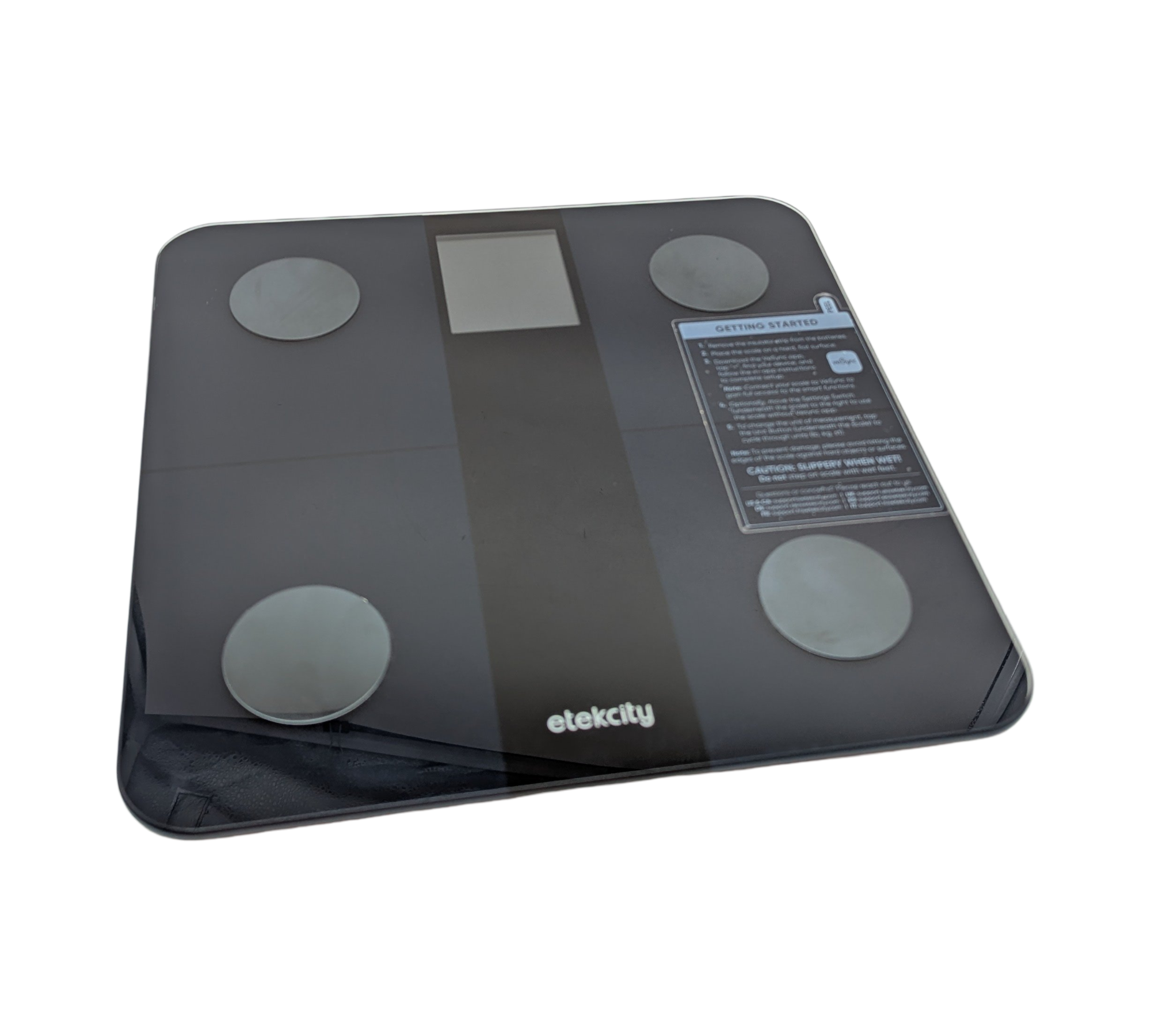 Etekcity Körperfettwaage 180 kg Bluetooth AC Technologie